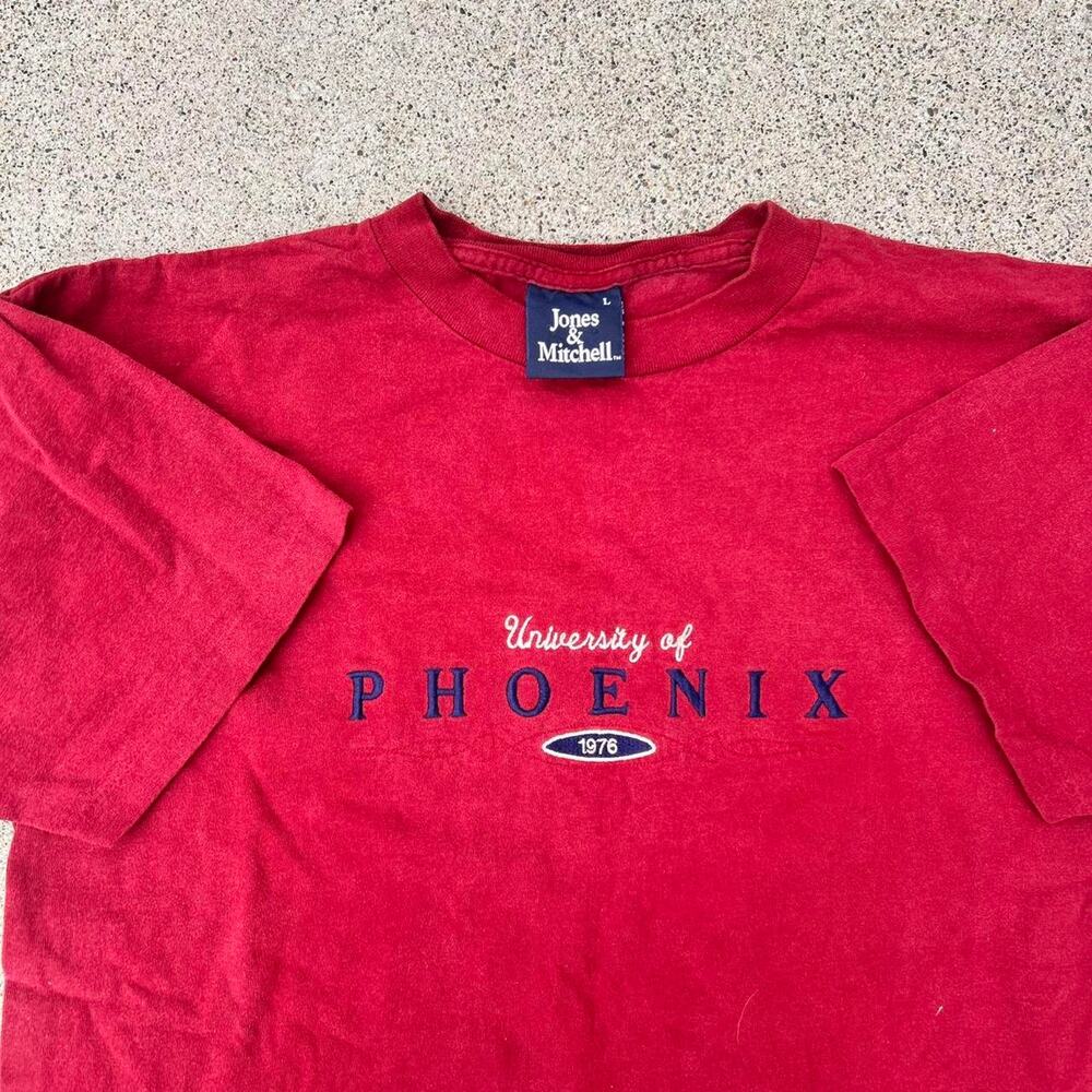 Single Stitch Univeristy of Phoenix Heavyweight Shirt